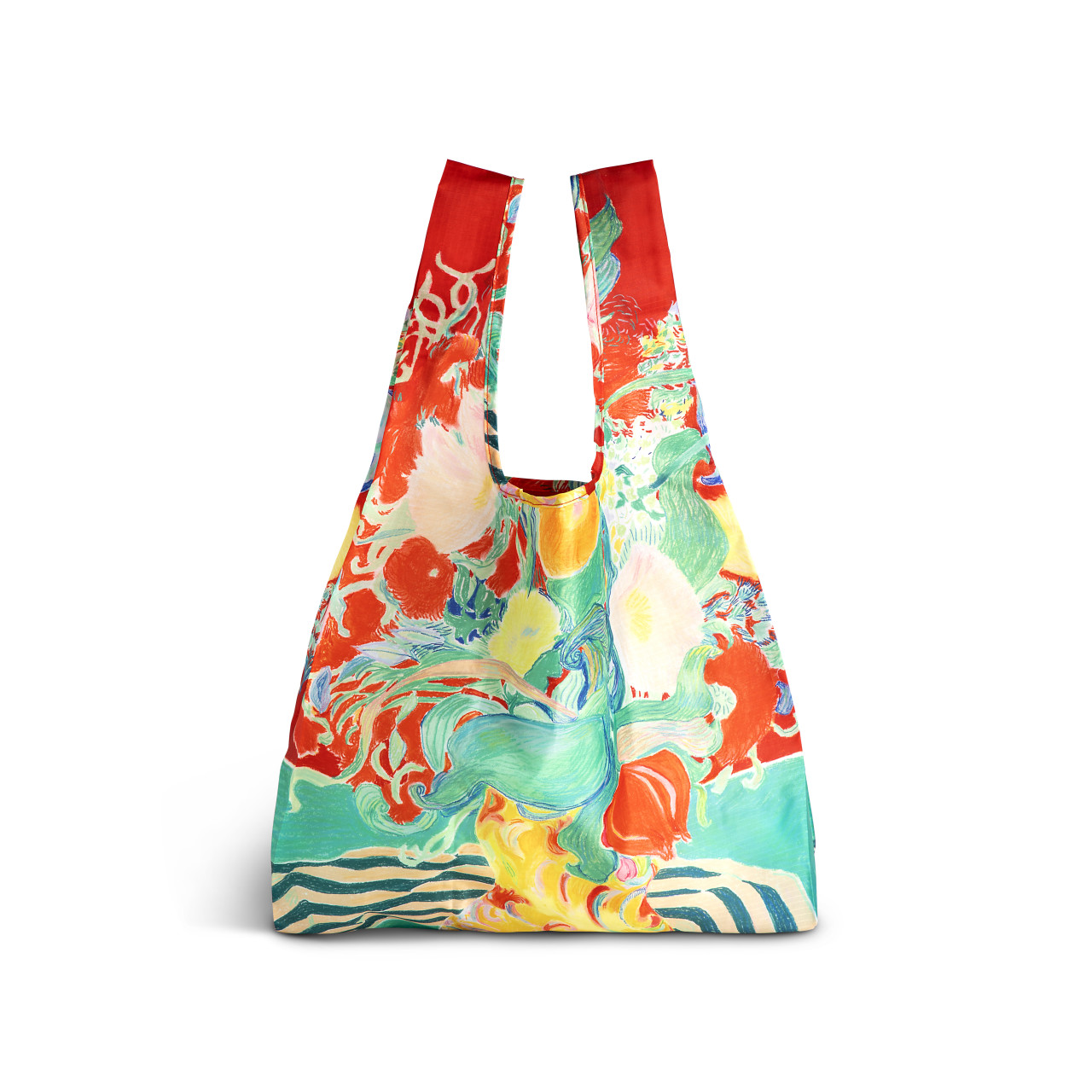 ArtLifting Tote-Floral Stripes thumbnail