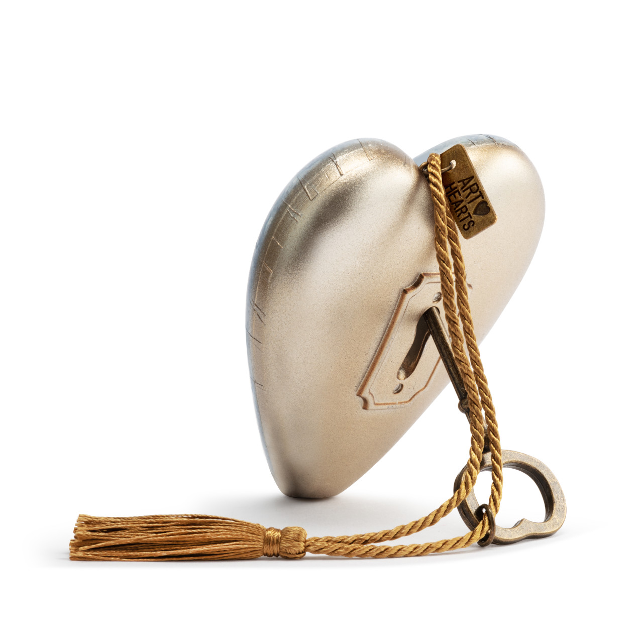 Deer Friends Christmas Art Heart thumbnail