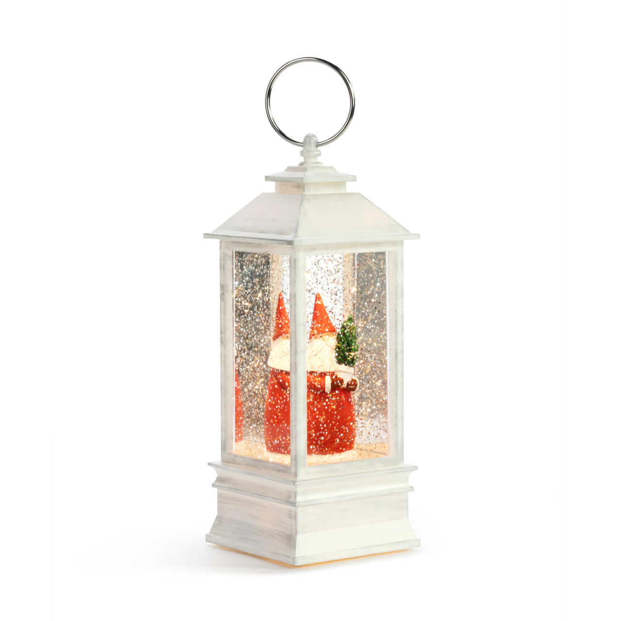 Lit Musical Cozy Santa Lantern thumbnail