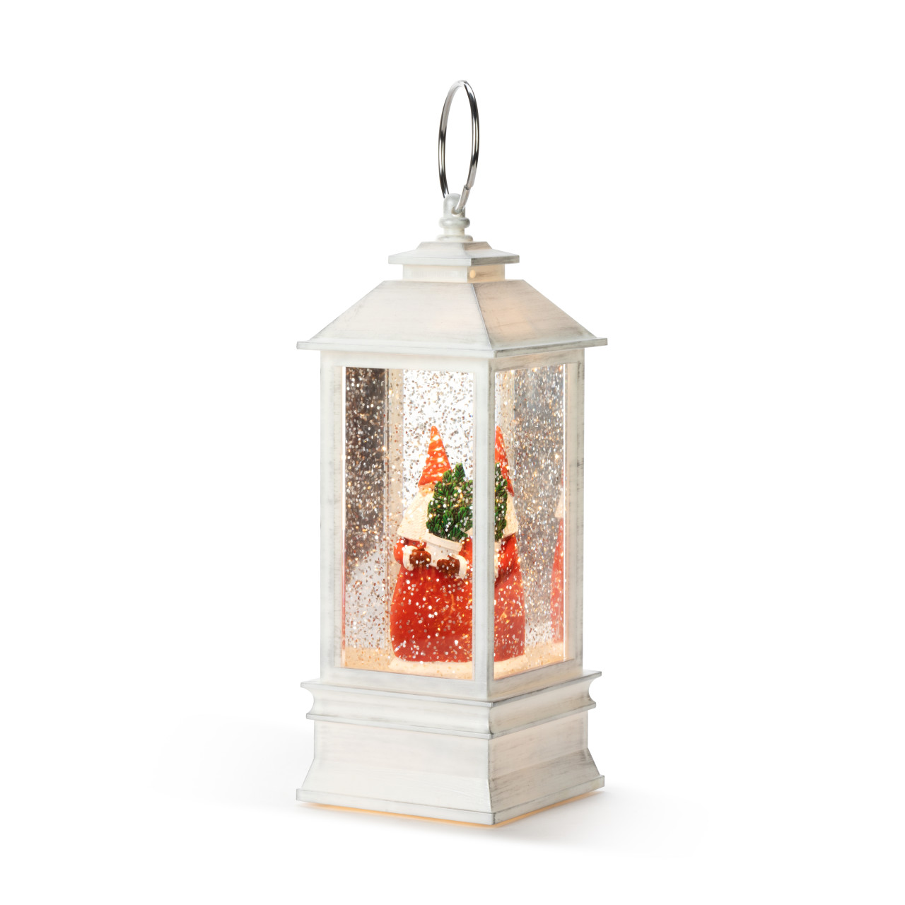 Lit Musical Cozy Santa Lantern thumbnail