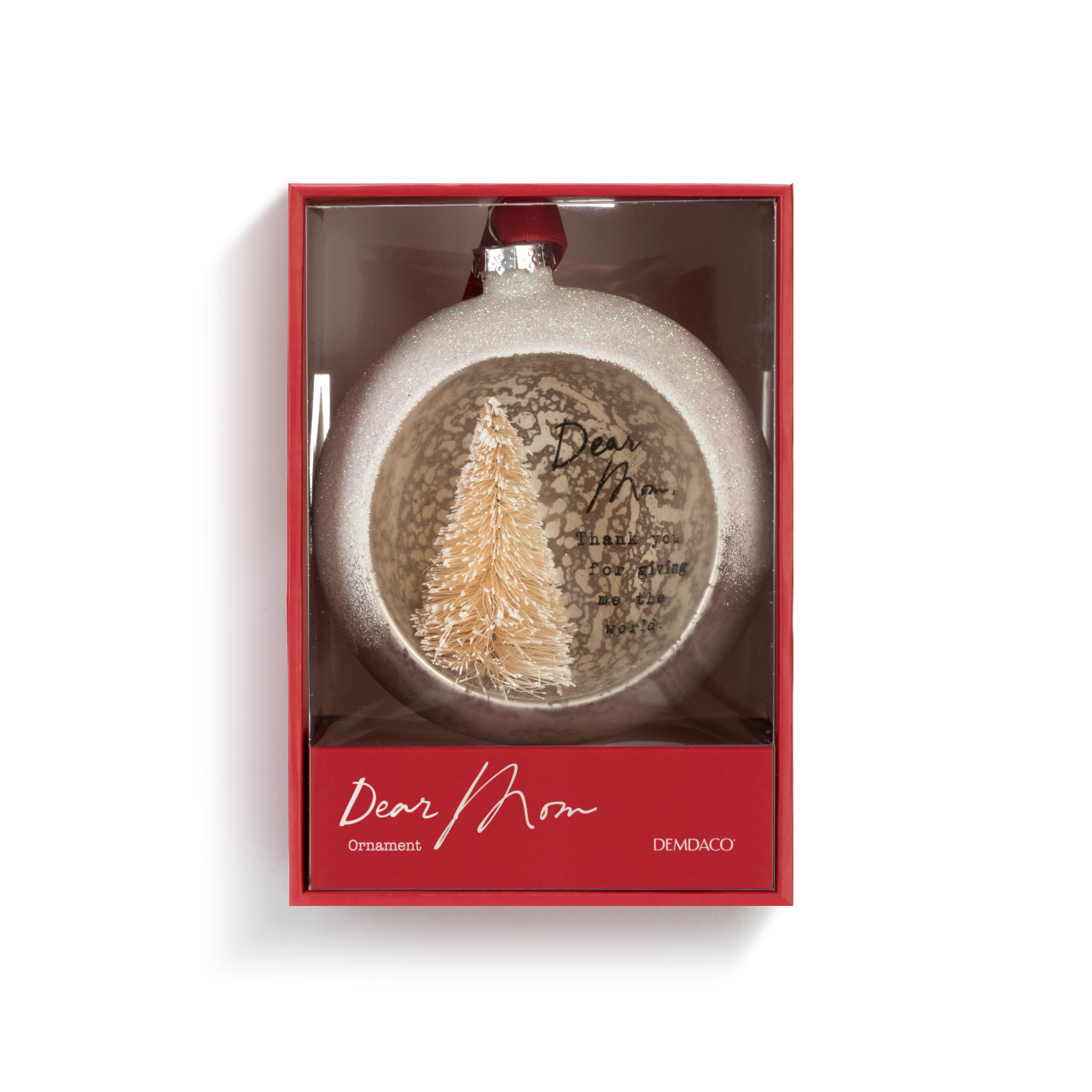 Dear You Cloche Ornament - Mom thumbnail