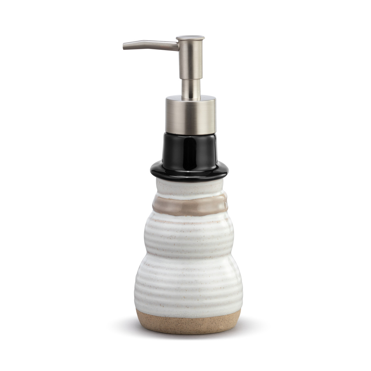 Snowman Ceramic Soap Pump thumbnail