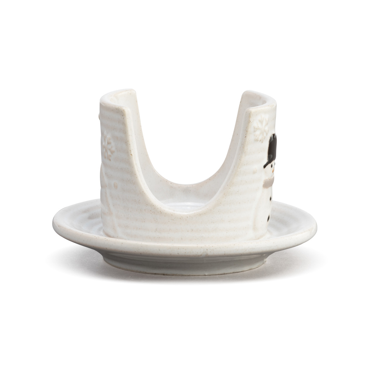 Snow Day Ceramic Soap and Sponge Holder thumbnail