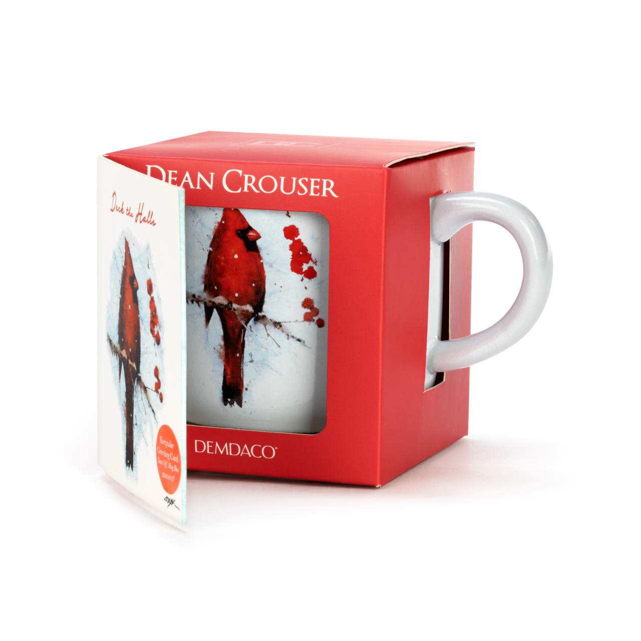 Cardinal and Holly Mug and Card Set thumbnail