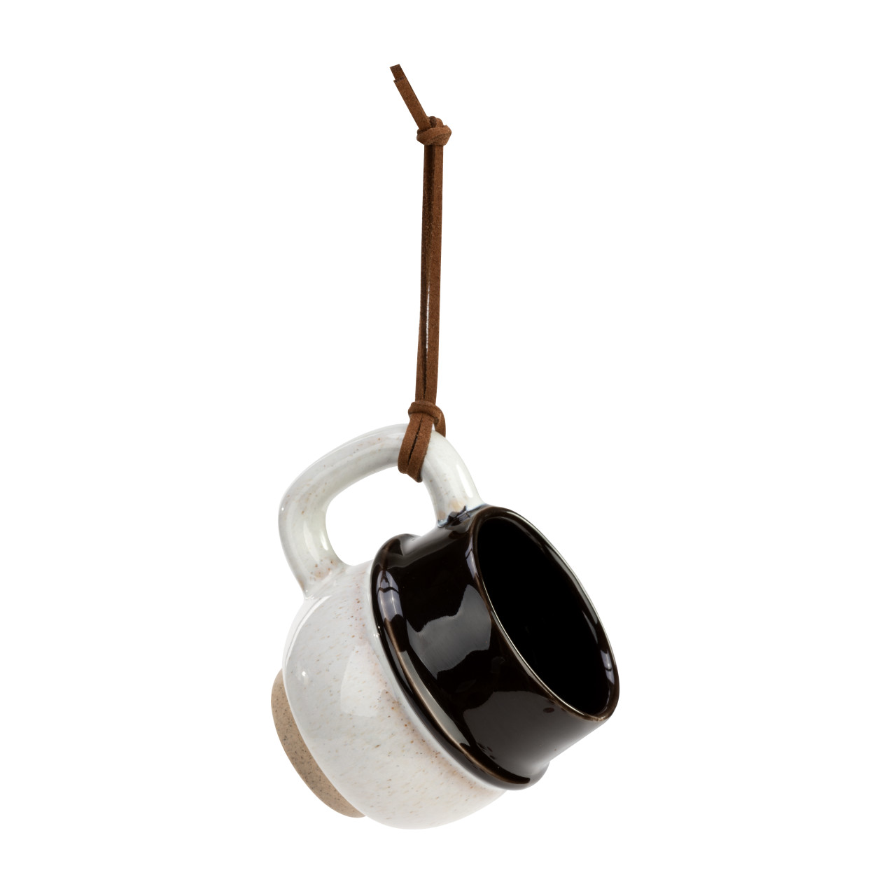 Snow Day Snowman Coffee Pod Mug Ornament 2" x 2.5" thumbnail