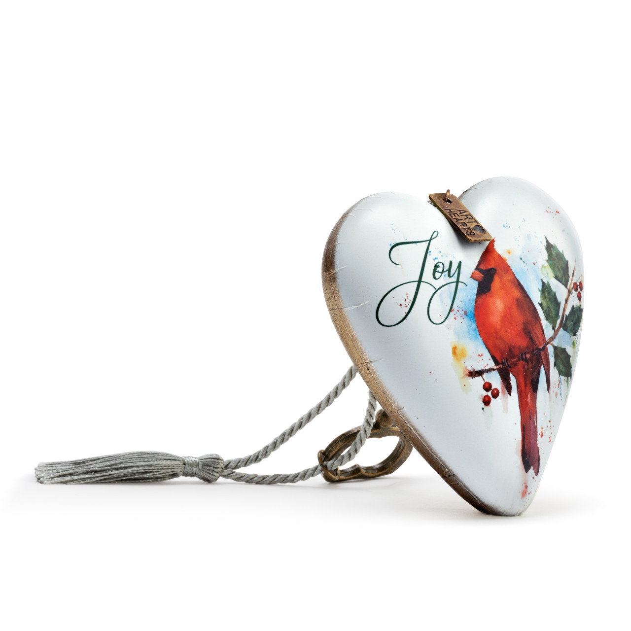 Christmas Cardinal Joy Art Heart thumbnail