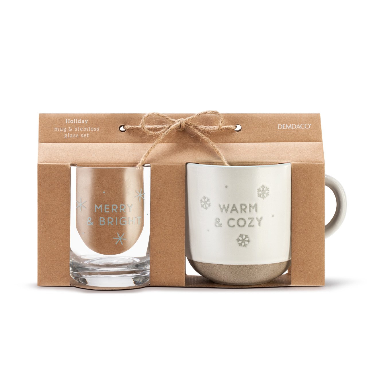 Christmas Cozy & Bright Mug & Glass Set thumbnail
