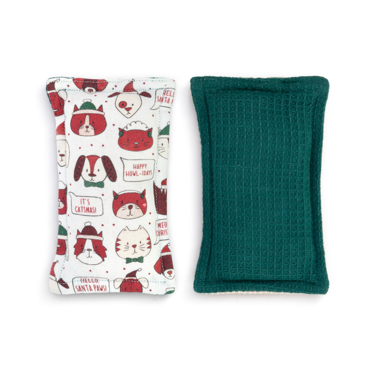 Happy Howl-idays Kitchen Sponge - Set of 2 thumbnail