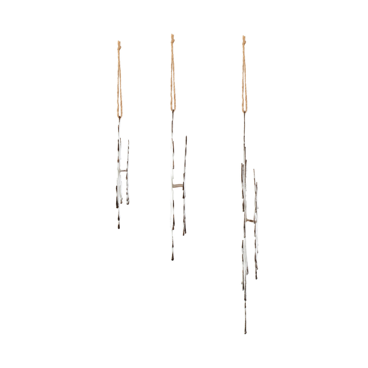 Oversized Metal Snowflake Ornaments  thumbnail