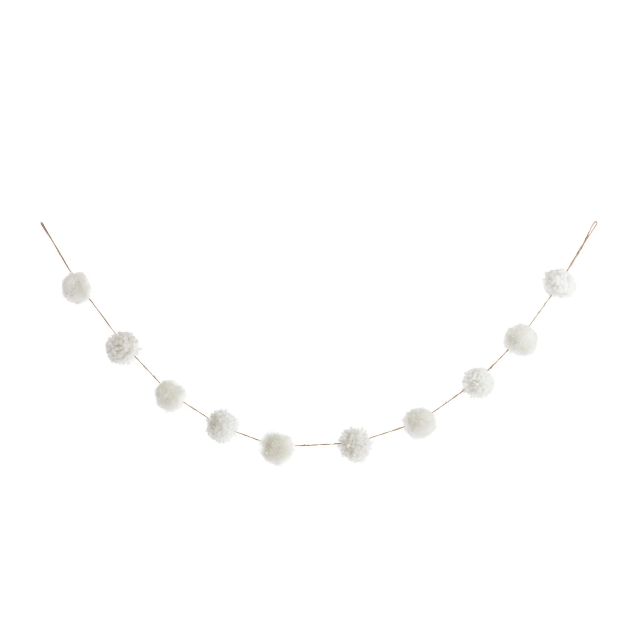 Snowball Pom Pom Garland thumbnail