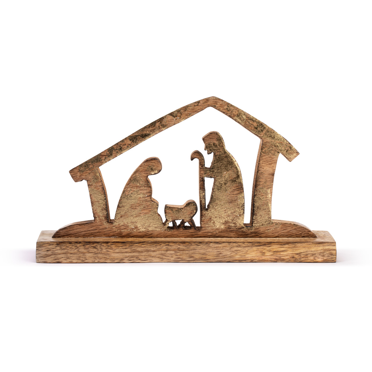 Wood Holy Family Figure thumbnail