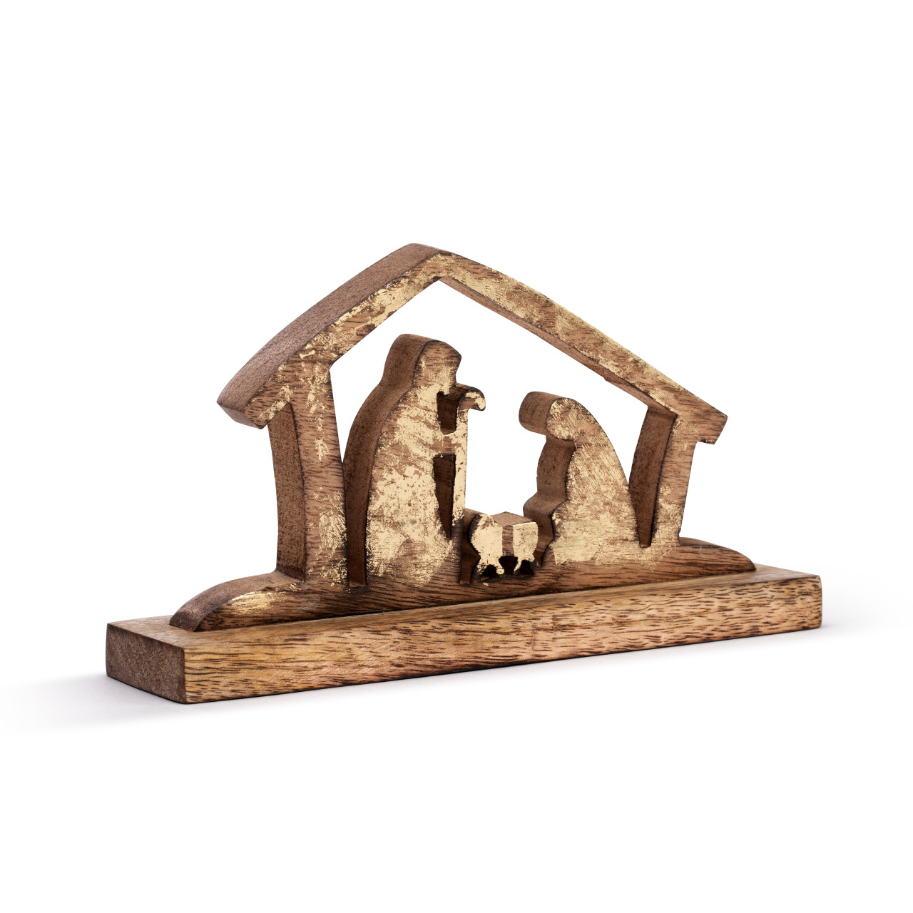 Wood Holy Family Figure thumbnail