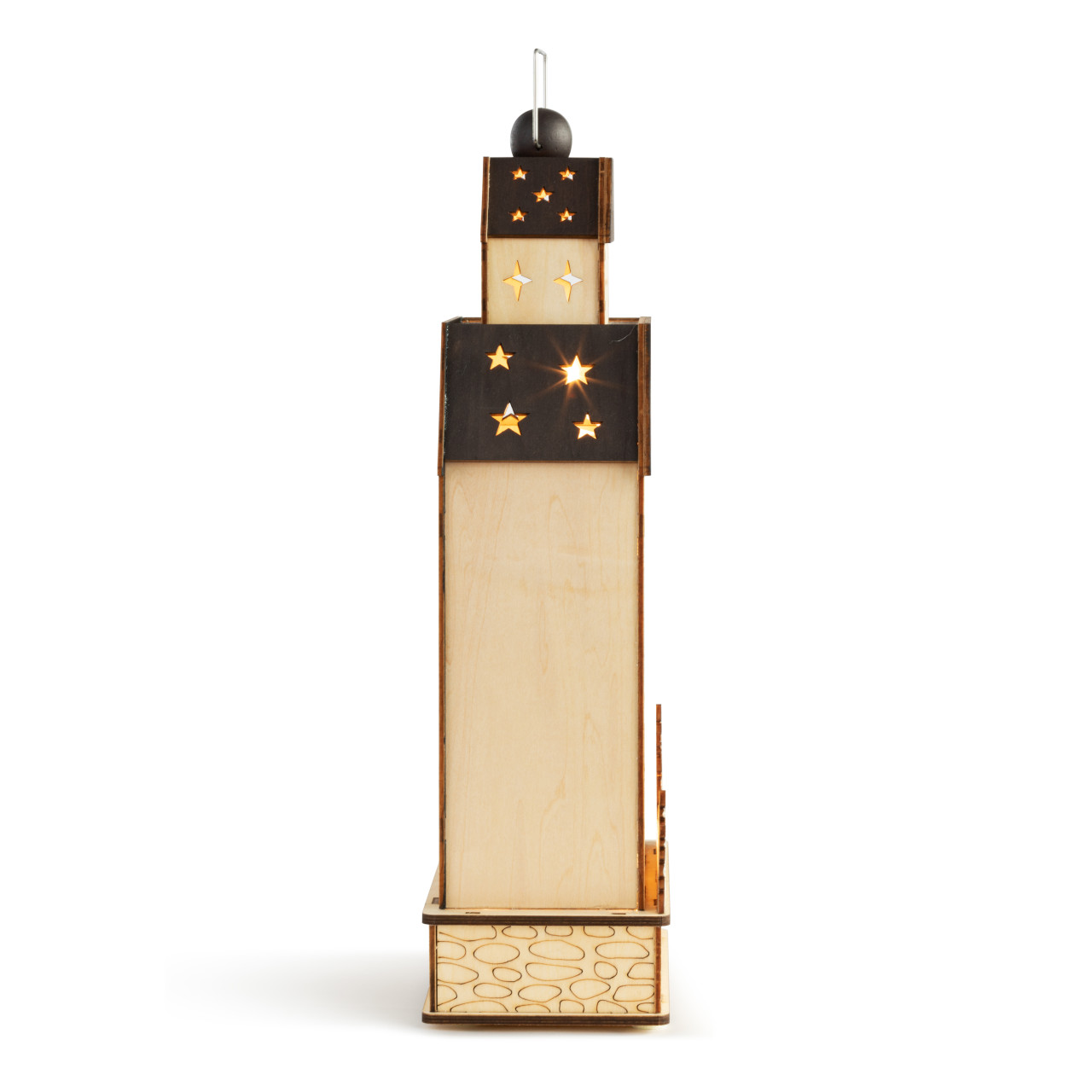 Lit Holiday Woods Lantern thumbnail