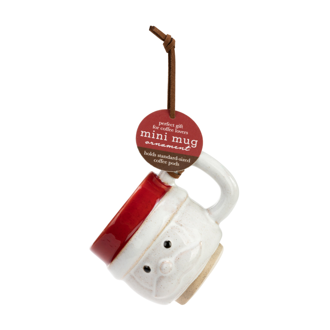 Snow Day Santa Coffee Pod Ornament thumbnail