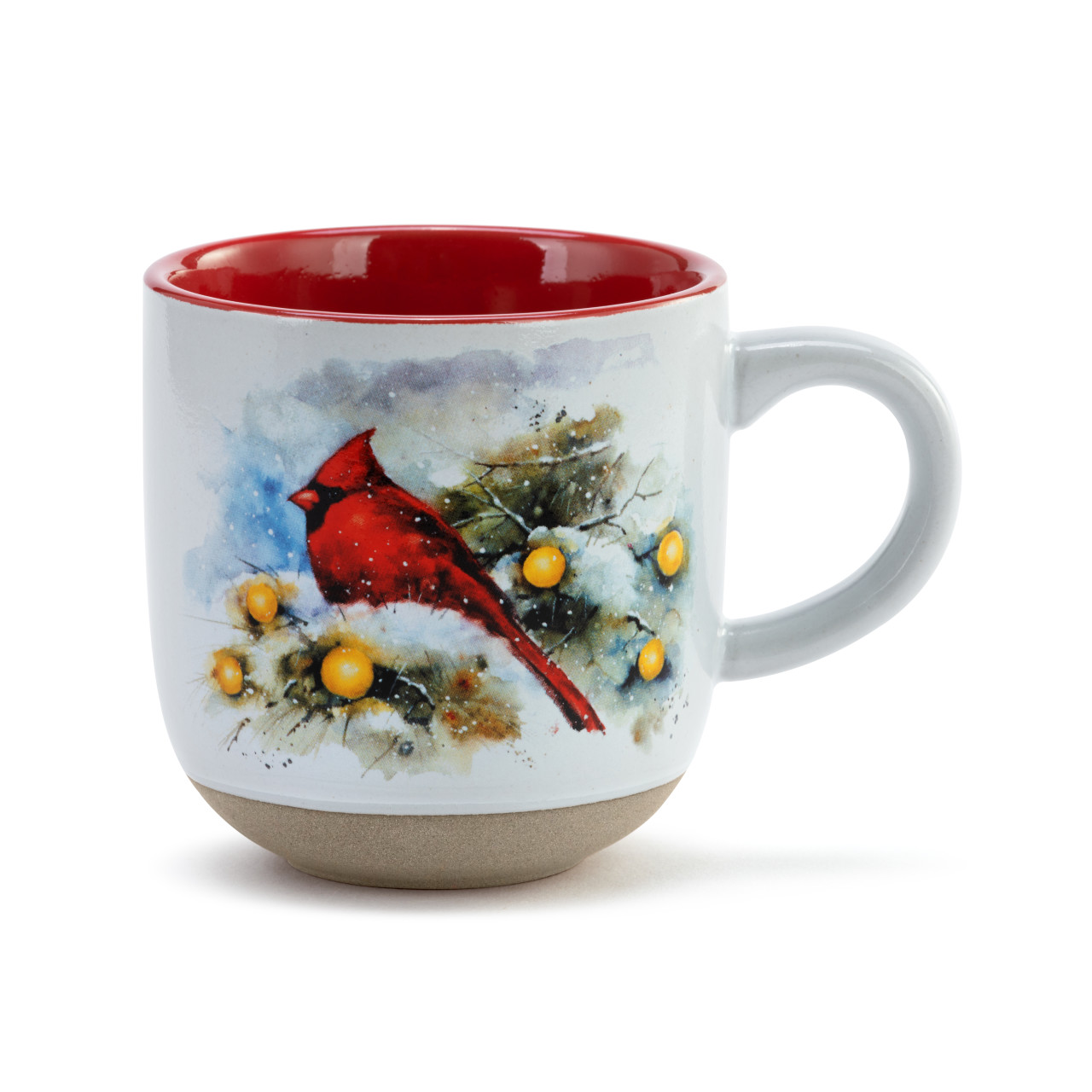 Snow Frosted Cardinal Mug and Card Set thumbnail
