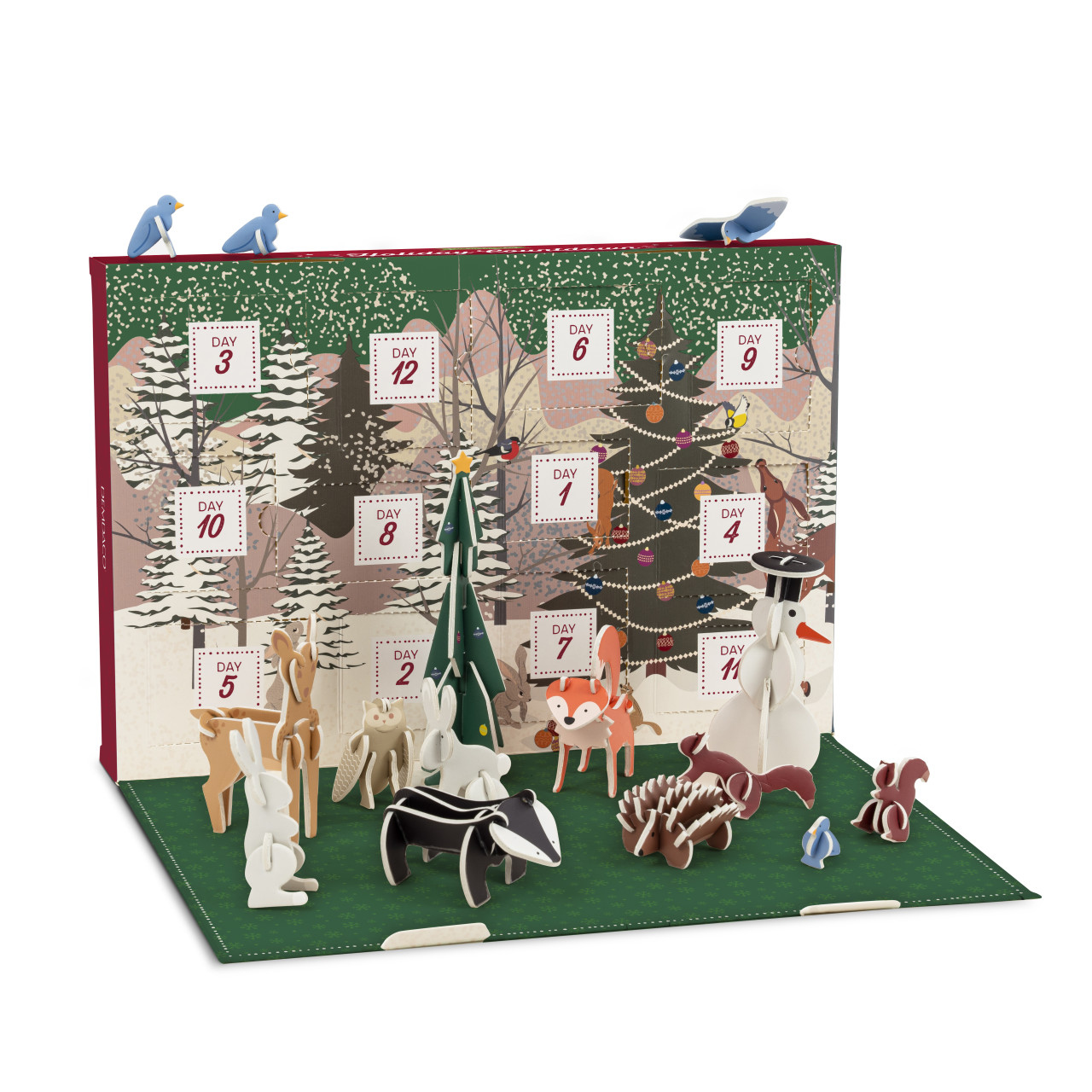 12 Days Build Your Own Wonderland 3D Puzzle thumbnail