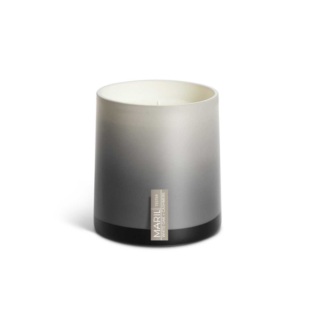 White Oak + Cashmere 8 oz. Candle Tester - MARIL thumbnail