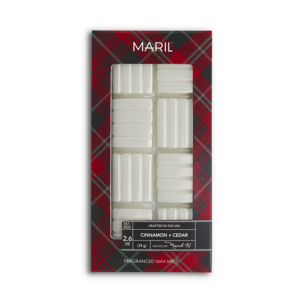 MARIL Cinnamon + Cedar - 2.6 oz Wax Melt thumbnail