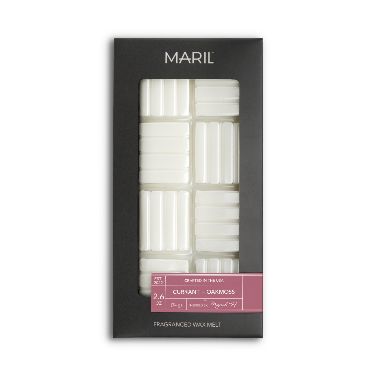 Currant + Oakmoss 2.6 oz. Wax Melt - MARIL thumbnail