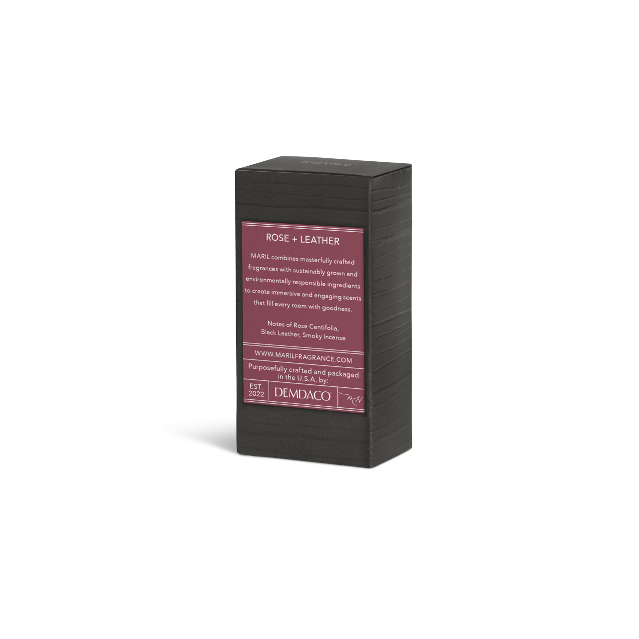 Rose + Leather .5 fl oz. Ultrasonic Diffuser Oil - MARIL thumbnail