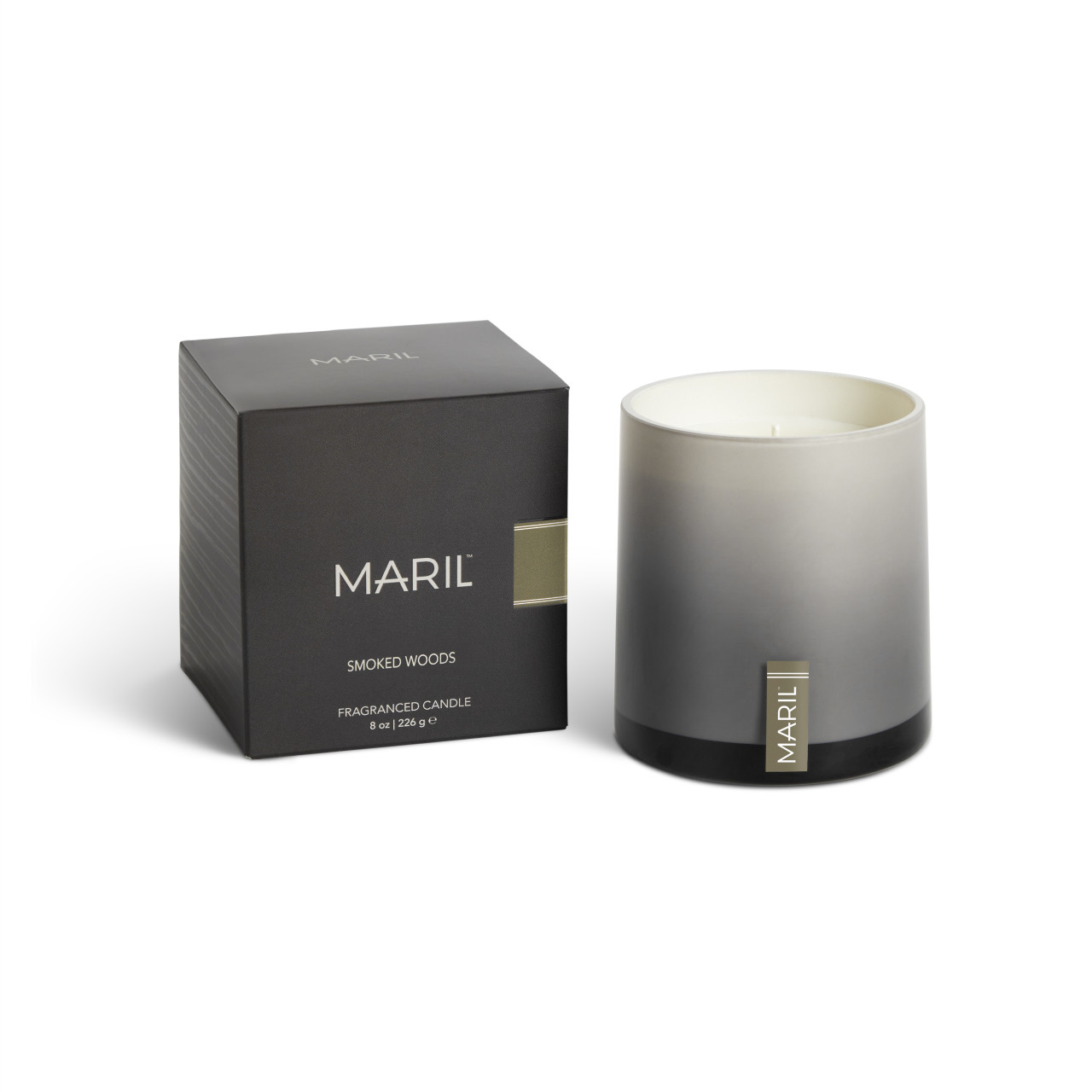 Smoked Woods 8 oz. Candle - MARIL thumbnail