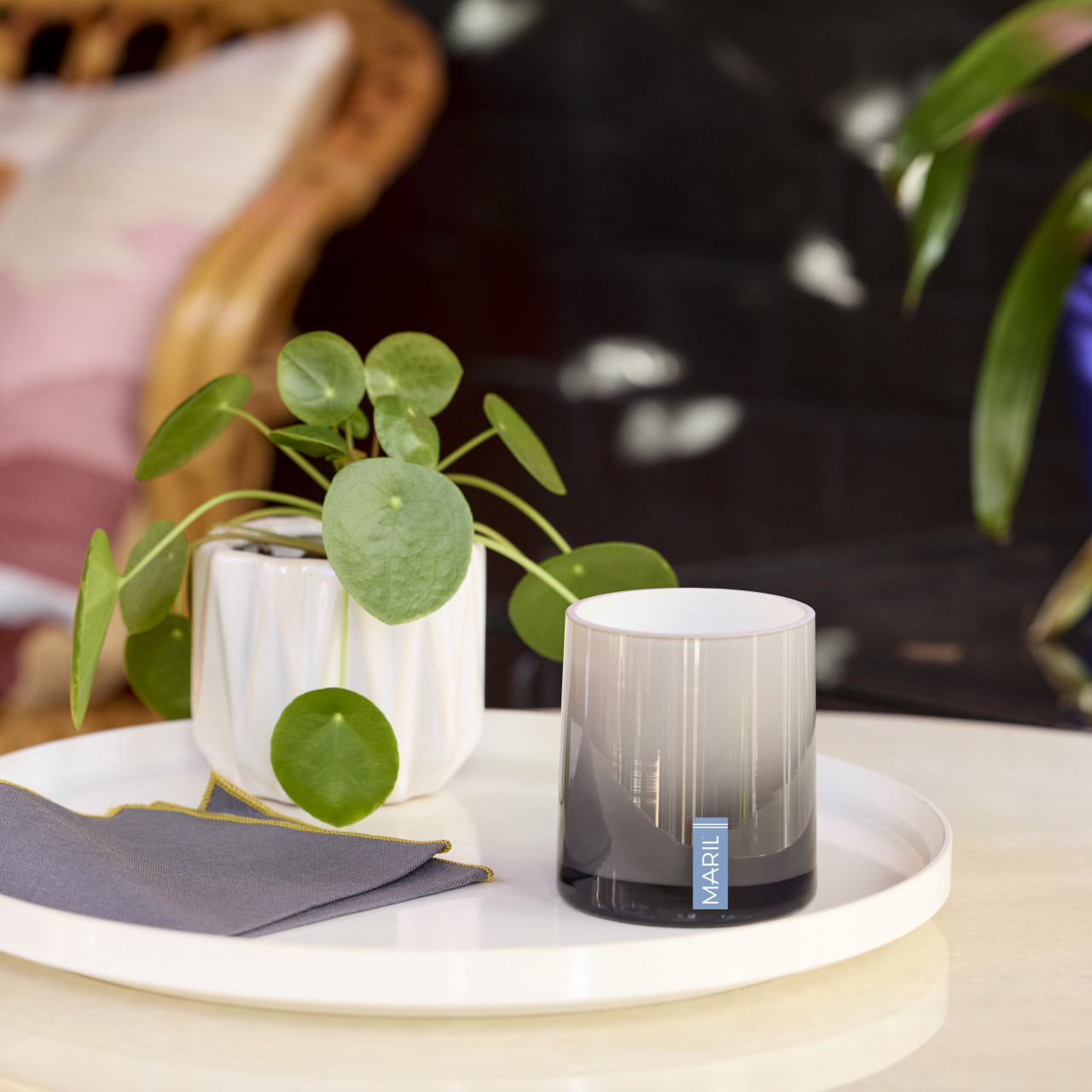 Clear Blue Water 8 oz. Candle - MARIL thumbnail