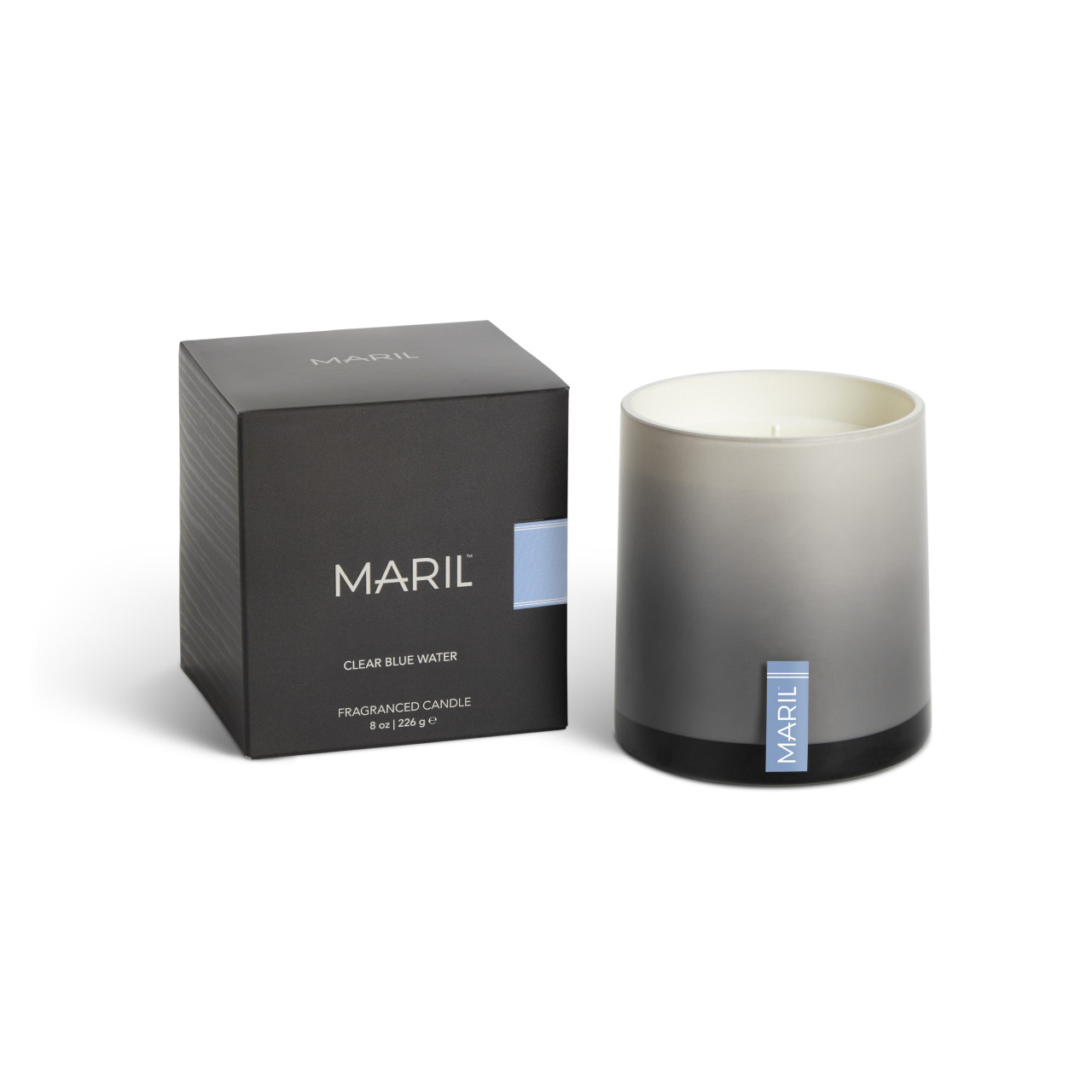 Clear Blue Water 8 oz. Candle - MARIL thumbnail