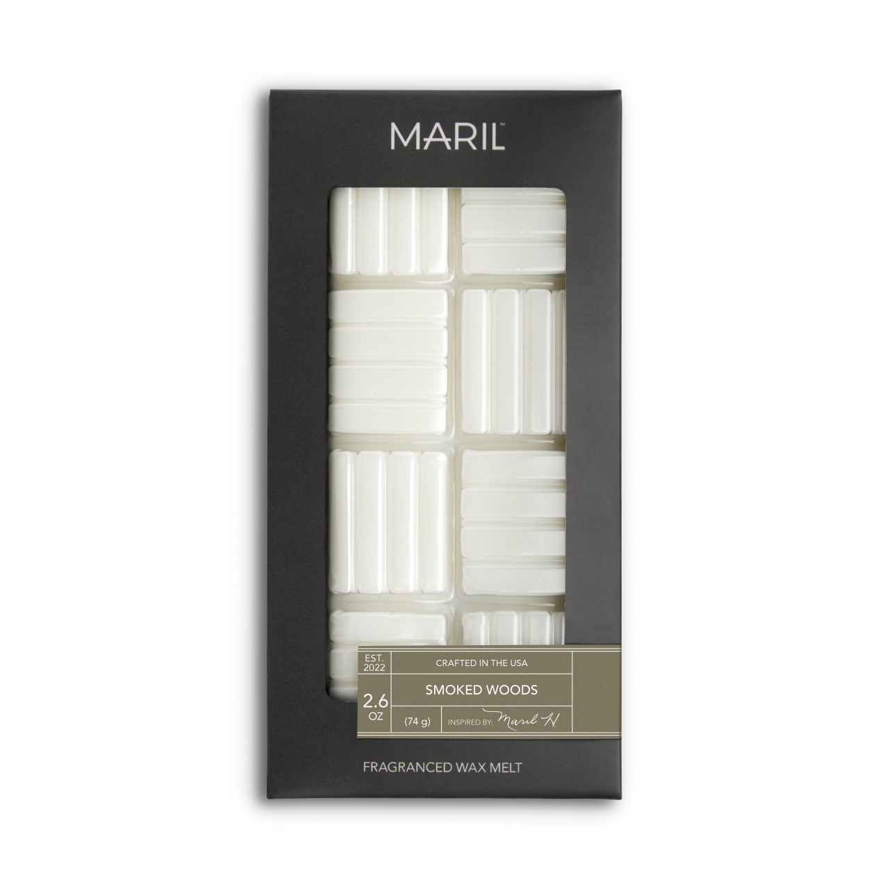 Smoked Woods 2.6 oz. Wax Melt - MARIL thumbnail