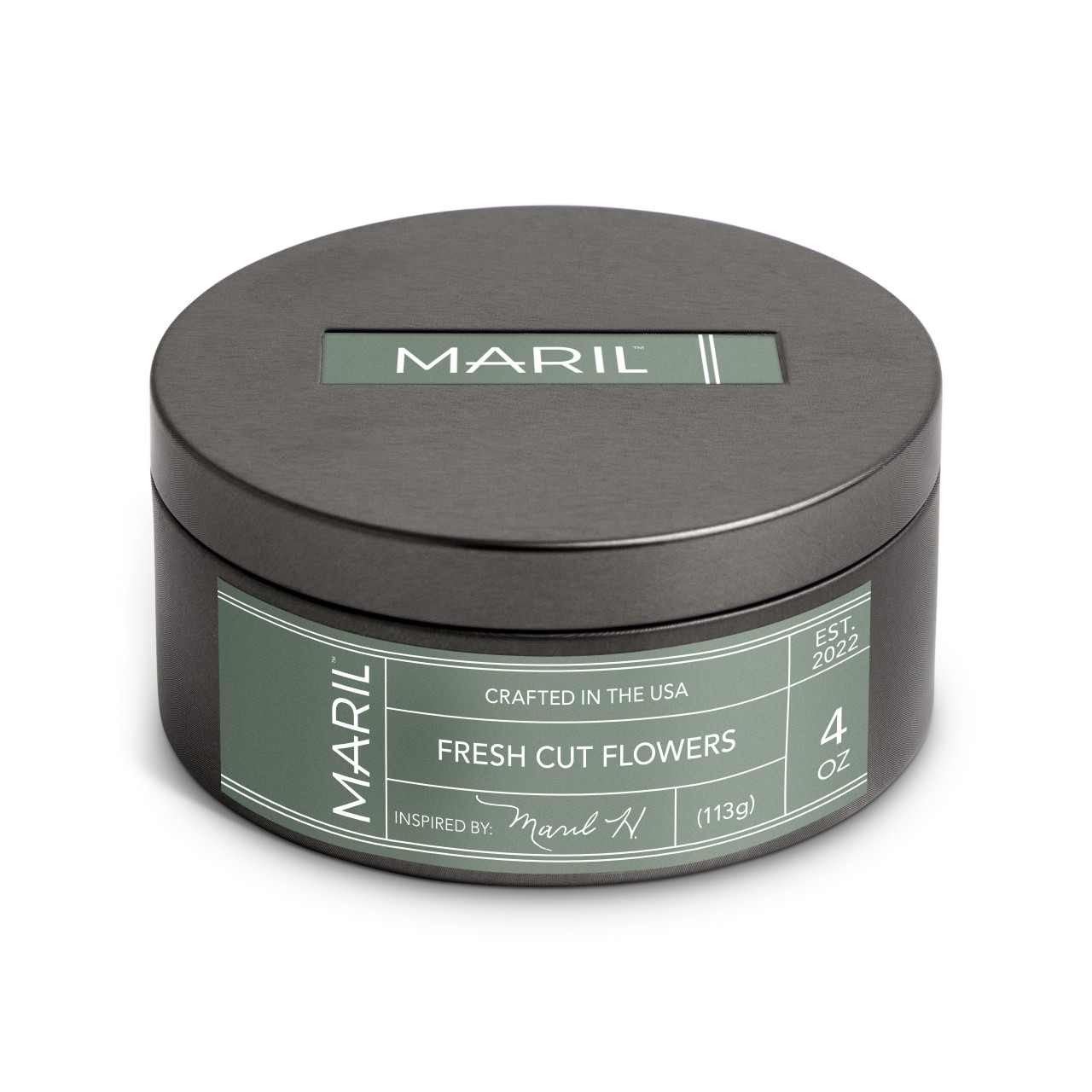 Fresh Cut Flowers 4 oz. Travel Candle - MARIL thumbnail