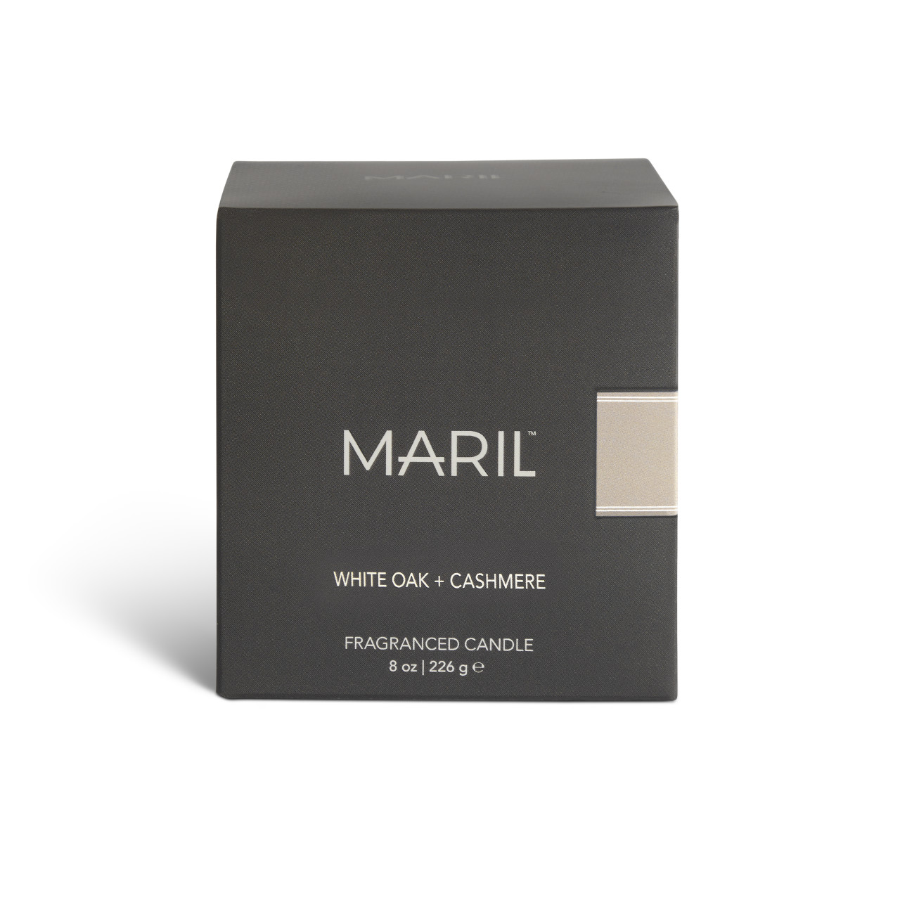 MARIL® Fragrance White Oak + Cashmere Candle 8oz thumbnail