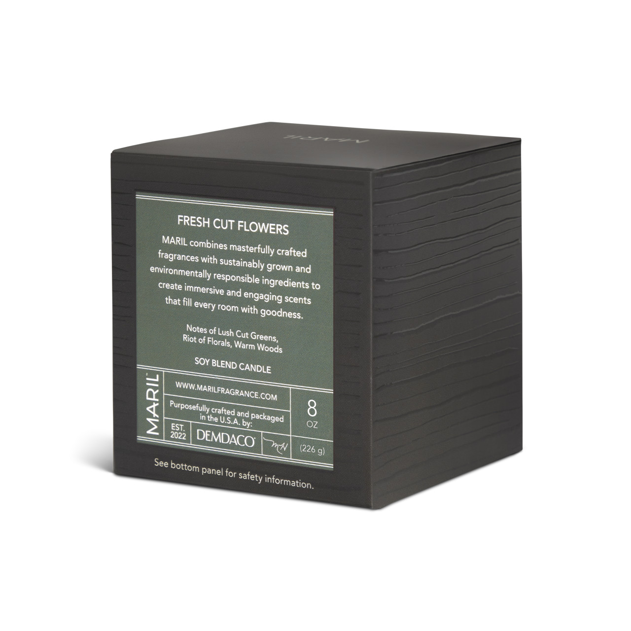 Fresh Cut Flowers 8 oz. Candle - MARIL thumbnail