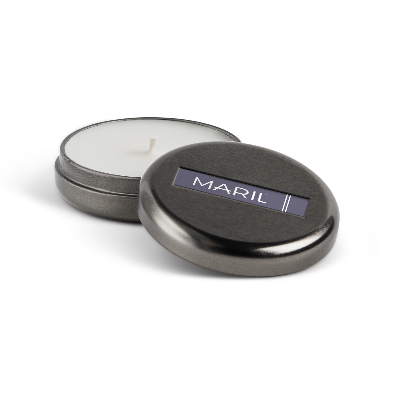 Lavender + White Sage 1.75 oz. Demi Travel Candle - MARIL thumbnail