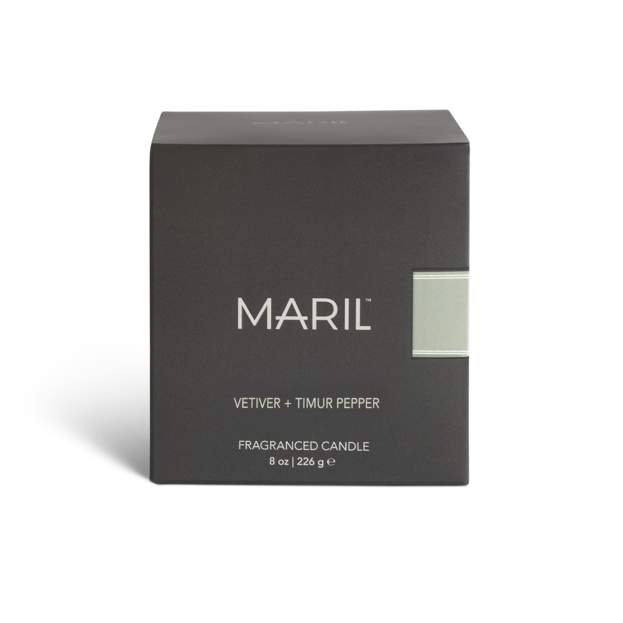 Vetiver + Timur Pepper 8 oz. Candle - MARIL thumbnail