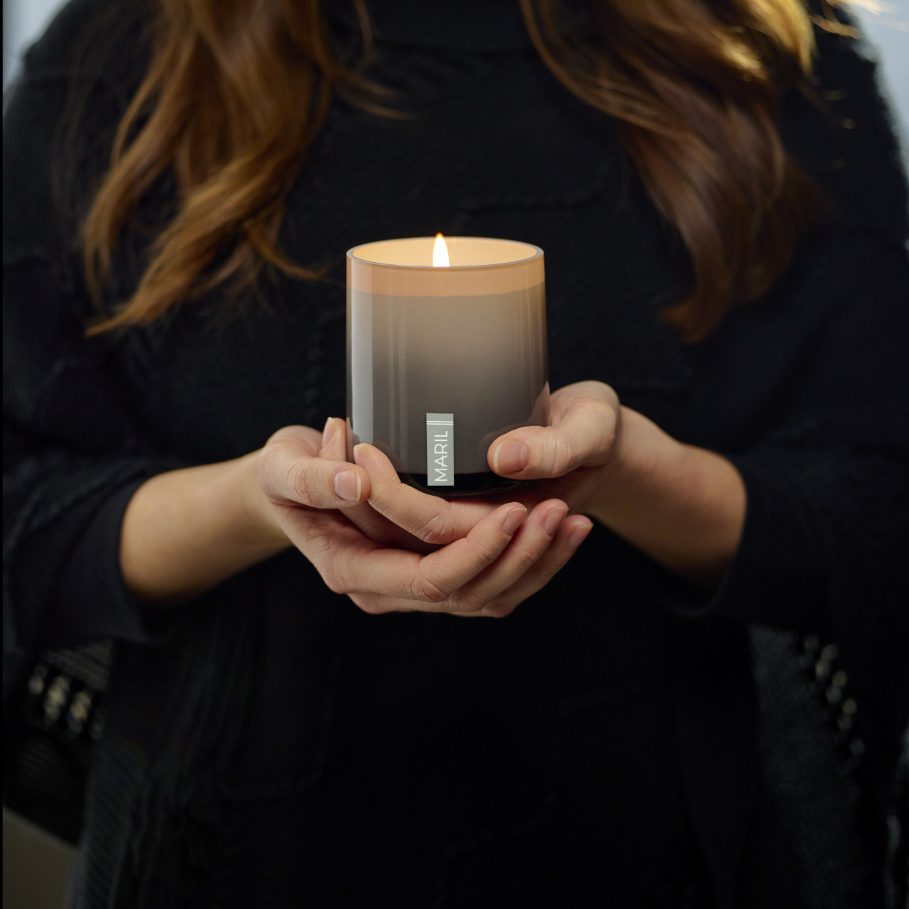 Vetiver + Timur Pepper 8 oz. Candle - MARIL thumbnail