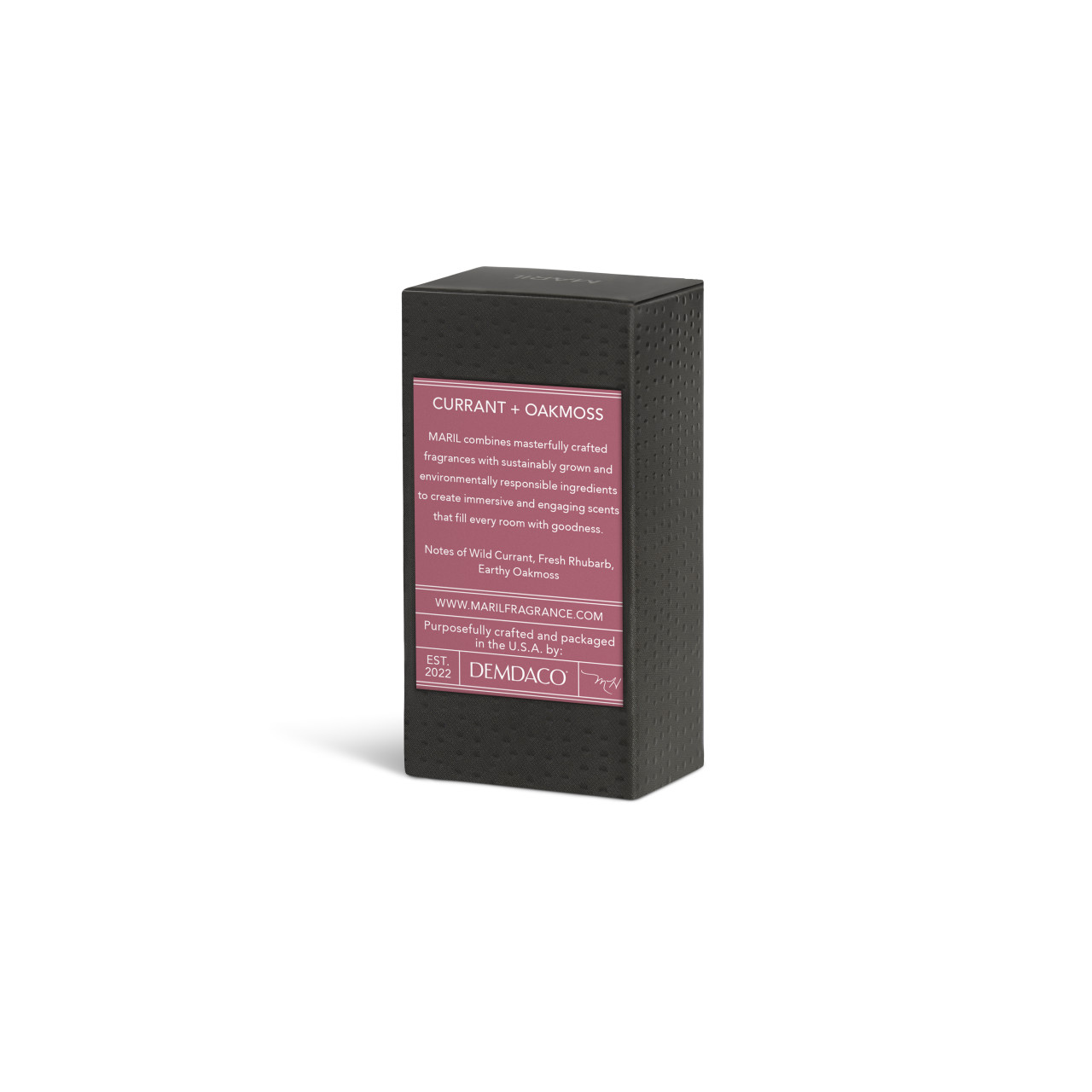 Currant + Oakmoss .5 fl oz. Ultrasonic Diffuser Oil - MARIL thumbnail