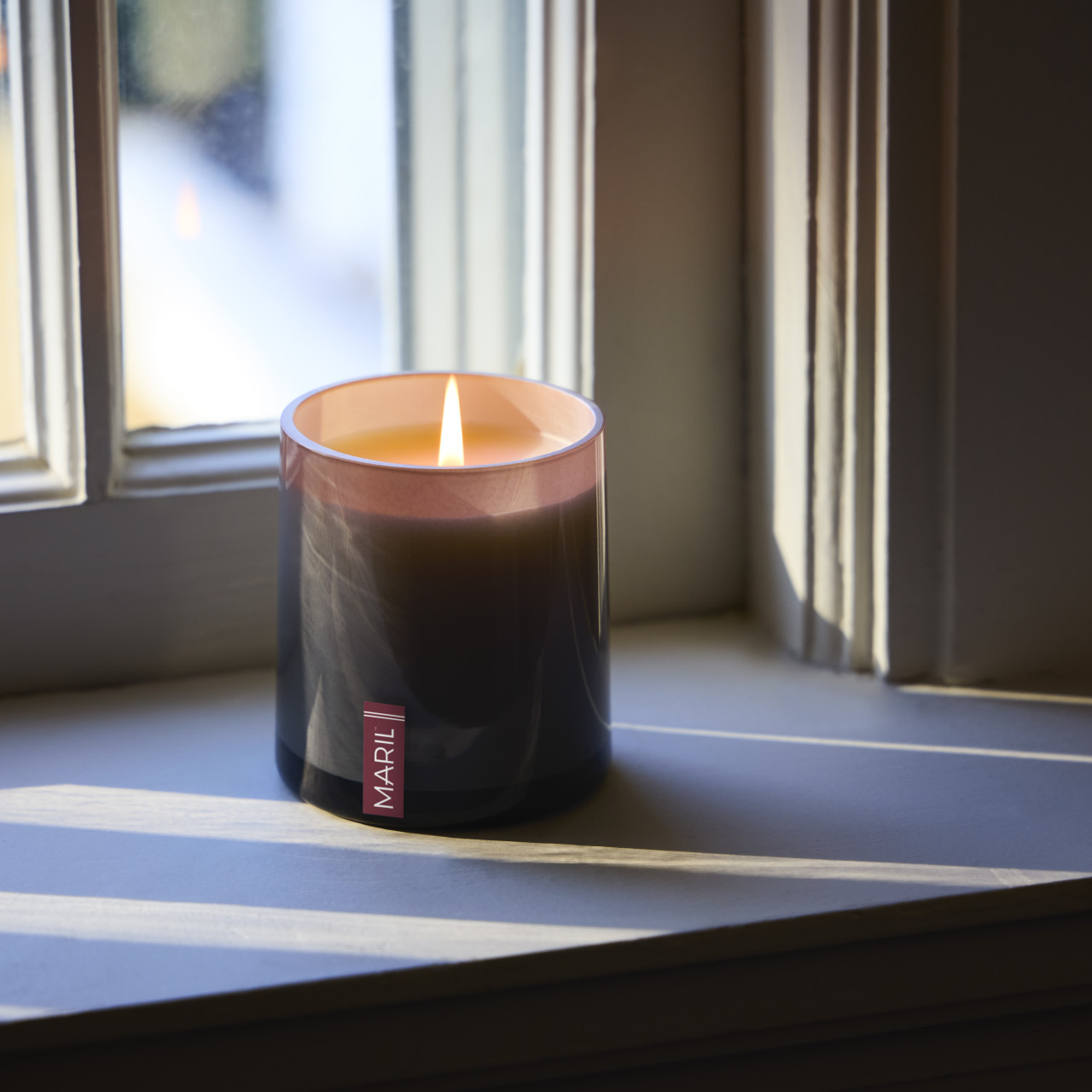 MARIL® Fragrance Rose + Leather Candle 8oz thumbnail