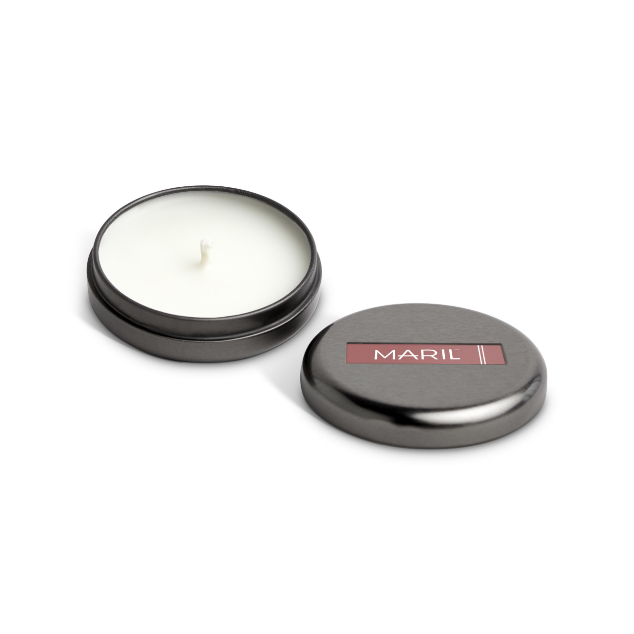 Pink Pomelo + Aloe 1.75 oz. Demi Travel Candle - MARIL thumbnail