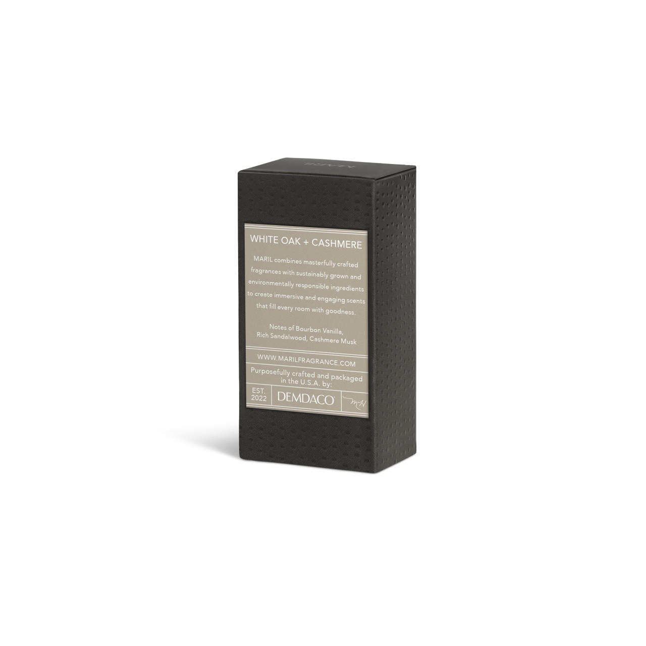 White Oak + Cashmere .5 fl oz. Ultrasonic Diffuser Oil - MARIL thumbnail