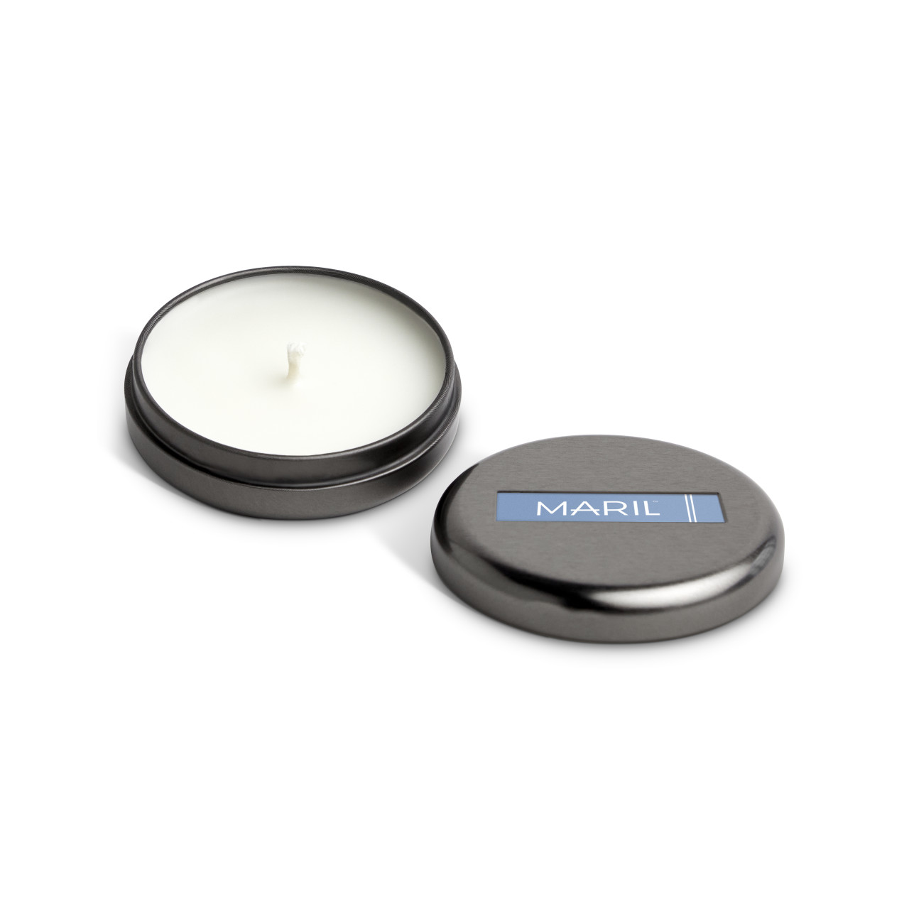 Clear Blue Water 1.75 oz. Demi Travel Candle - MARIL thumbnail
