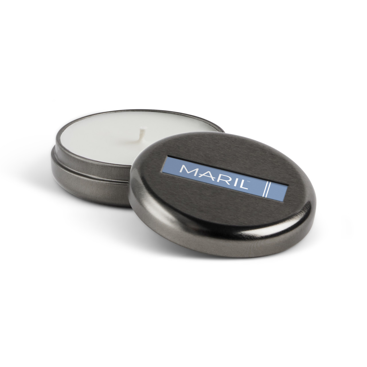 Clear Blue Water 1.75 oz. Demi Travel Candle - MARIL thumbnail
