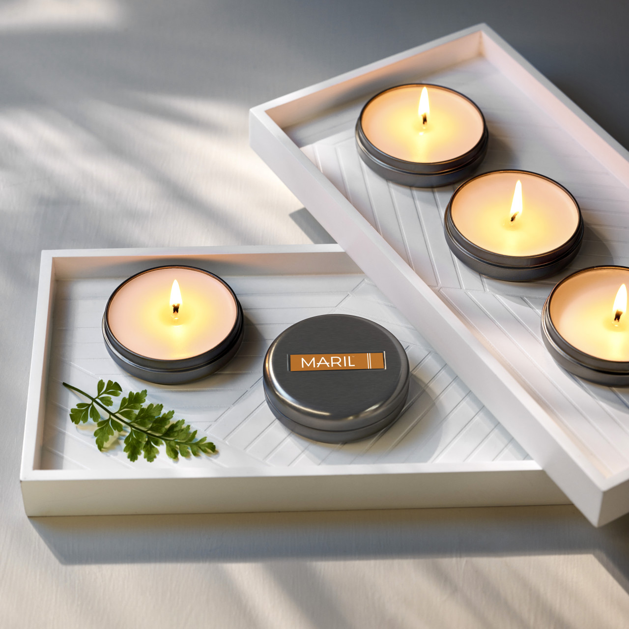 Himalayan Citrus 1.75 oz. Demi Travel Candle - MARIL thumbnail