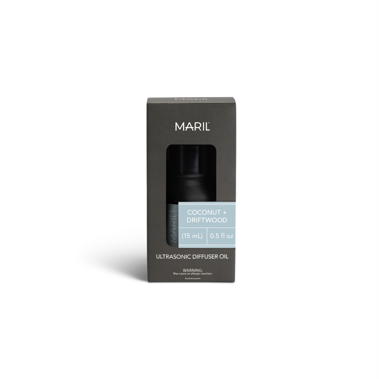 Coconut + Driftwood .5 fl oz. Ultrasonic Diffuser Oil - MARIL thumbnail