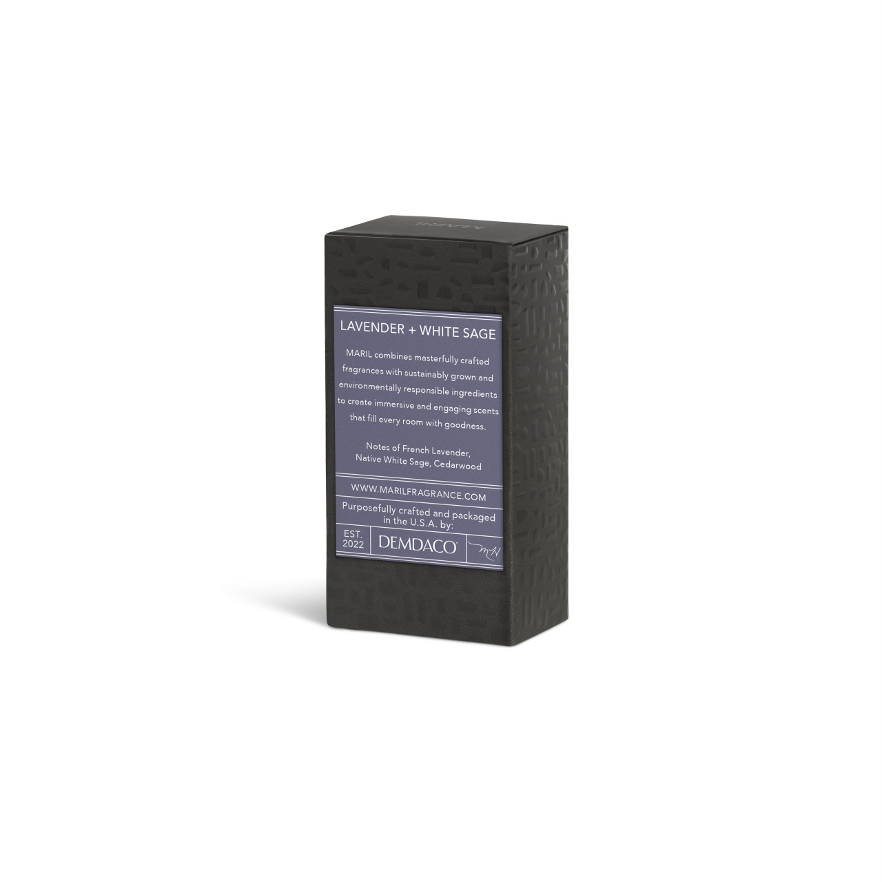 Lavender + White Sage .5 fl oz. Ultrasonic Diffuser Oil - MARIL thumbnail