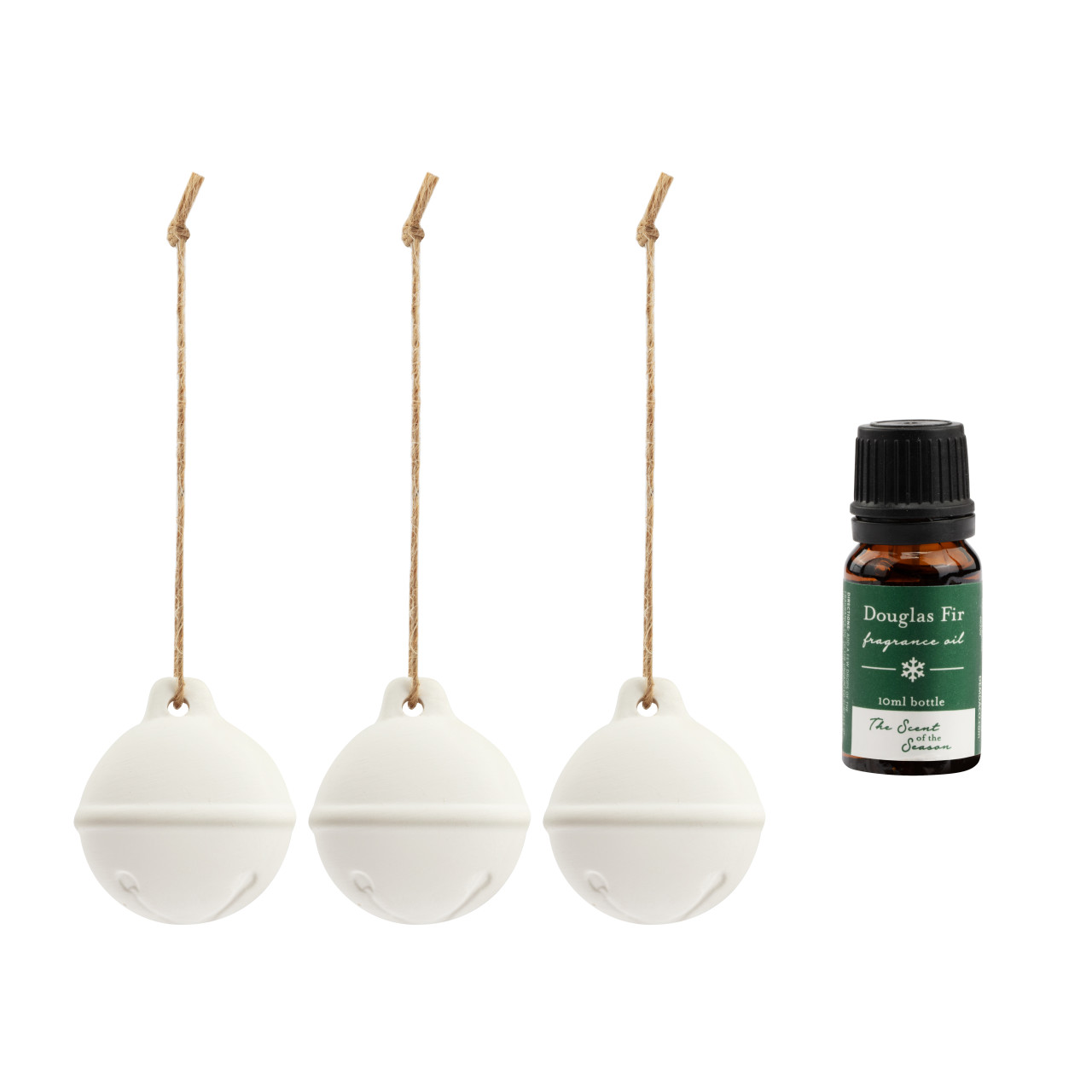 Jingle Bell Mini Diffusers with Fragrance Oil thumbnail