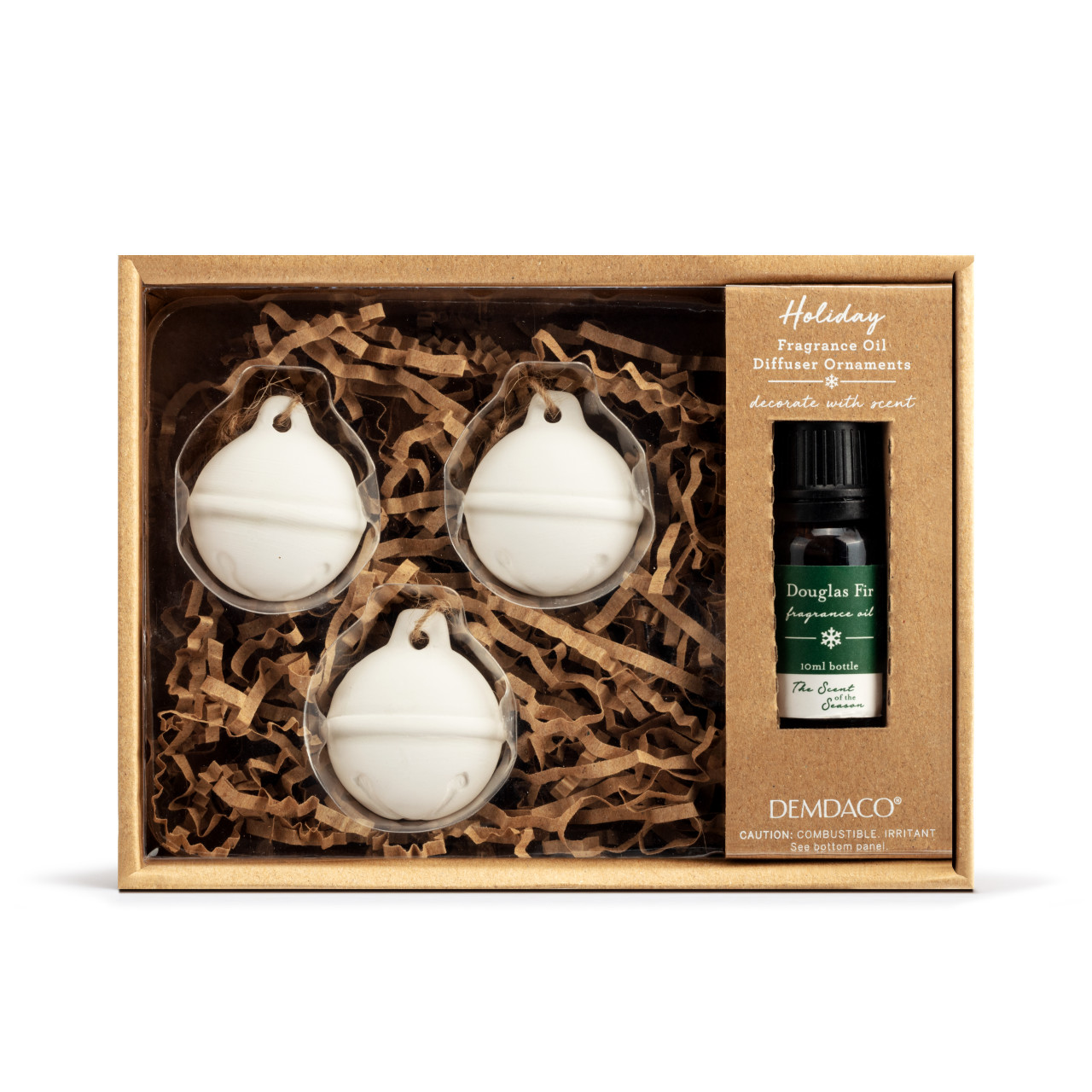 Jingle Bell Mini Diffusers with Fragrance Oil thumbnail