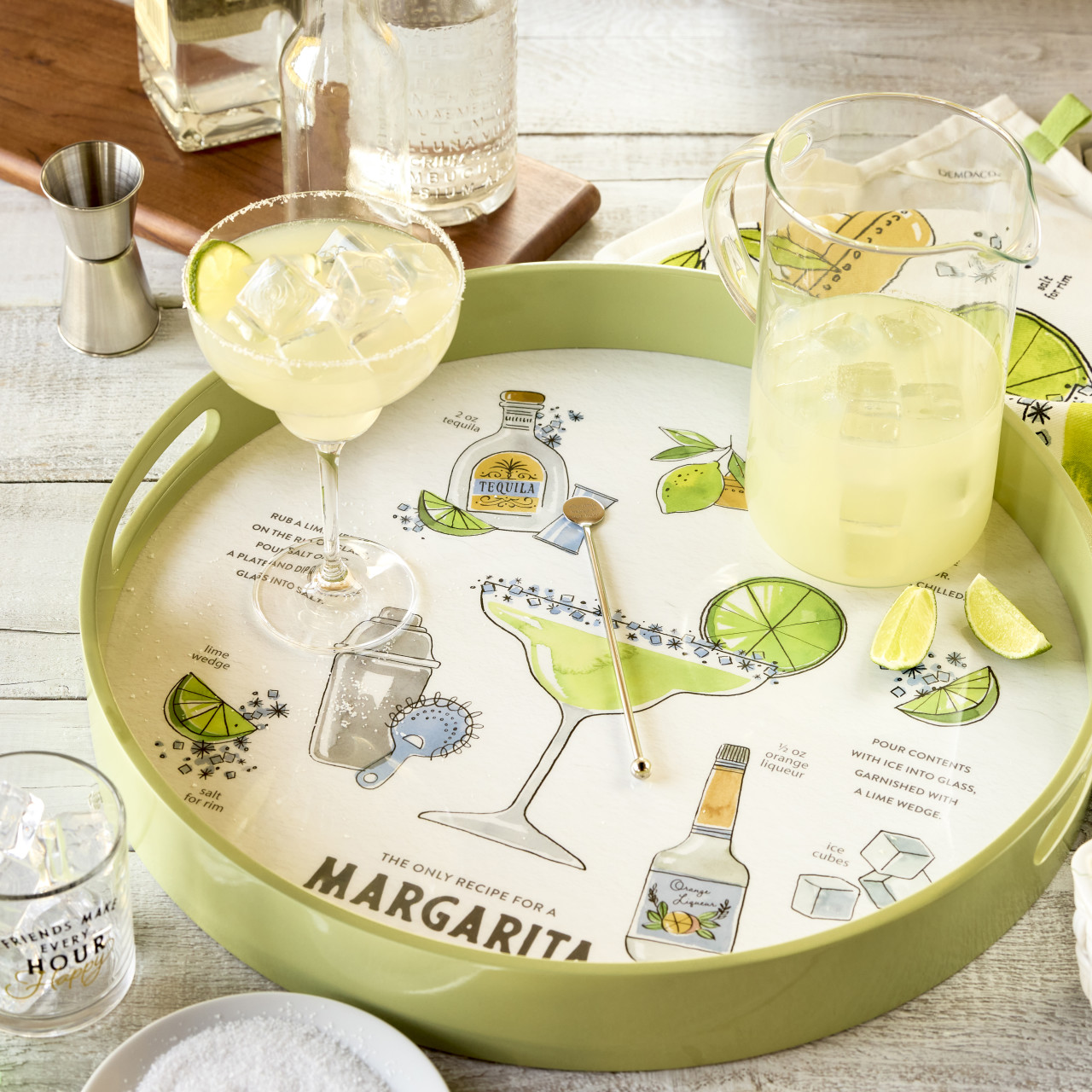 Margarita Round Serve Tray thumbnail