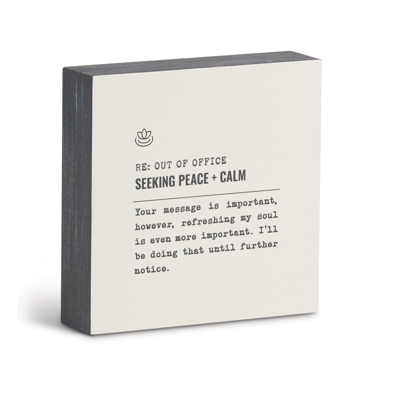 Seeking Peace Wall Art - 6"sq. thumbnail