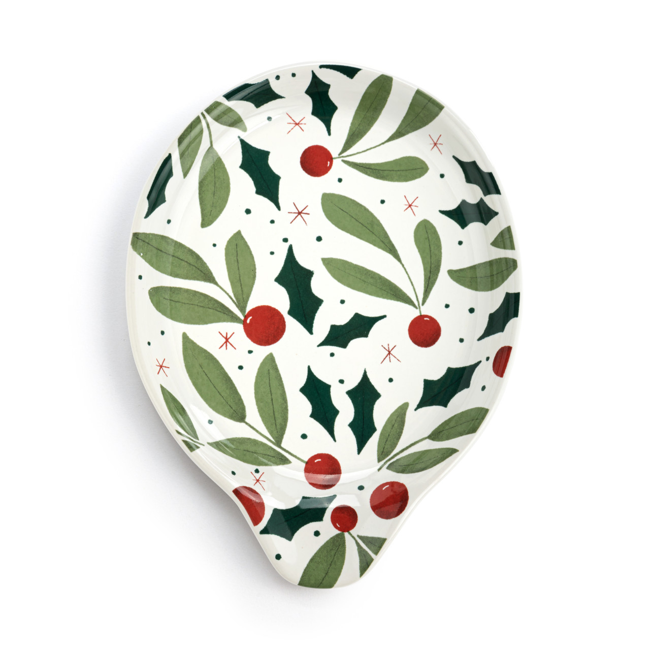 Holly Leaves Spoon Rest thumbnail