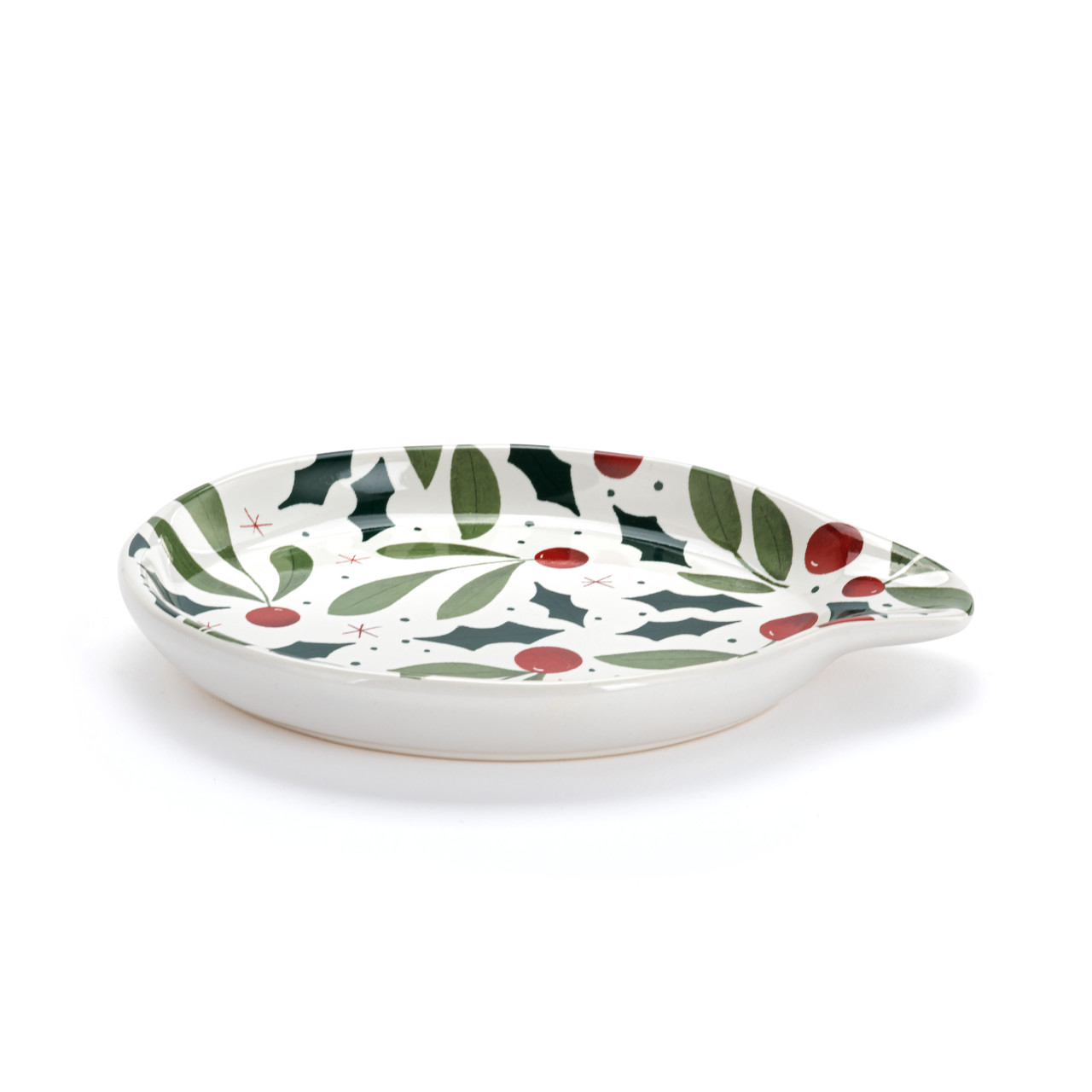 Holly Leaves Spoon Rest thumbnail