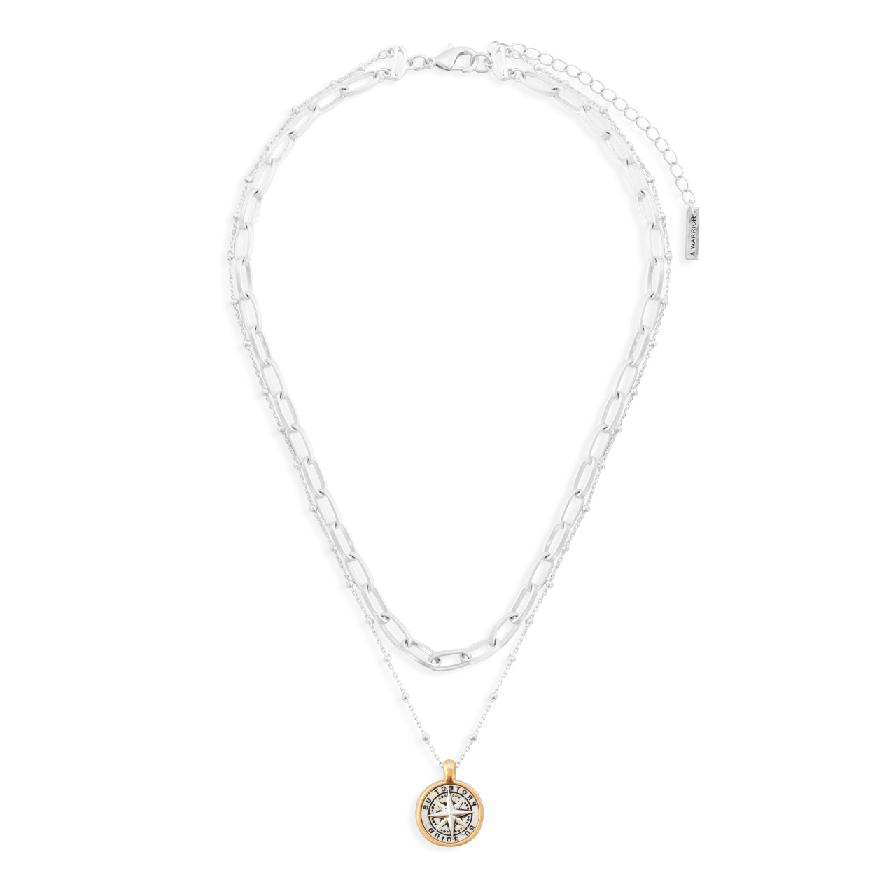 Protect & Guide Necklace - Silver thumbnail